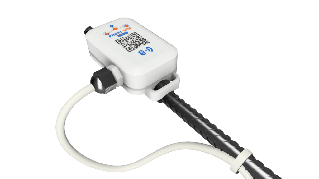 Proxigen CTM01 wireless concrete temperature sensor with probe cable